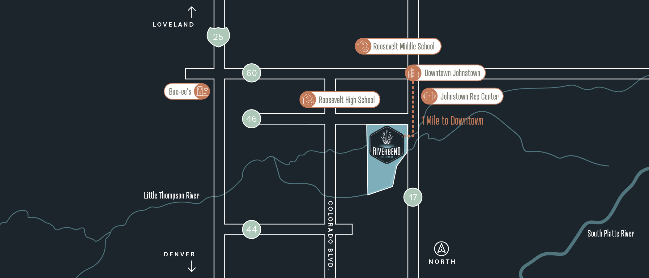 Riverbend Location Map